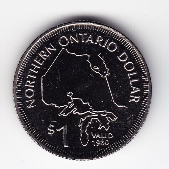 1980 Ontario North Now @ Ontario Place $1 Token (b52) - Picture 2 of 2